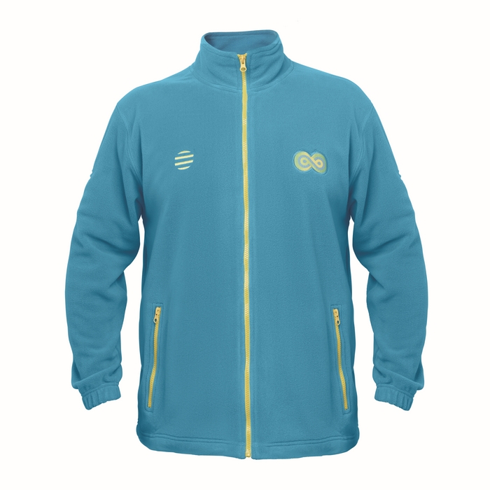 Chaqueta Polar con Cremallera Fabricada en Poliéster Antipilling
